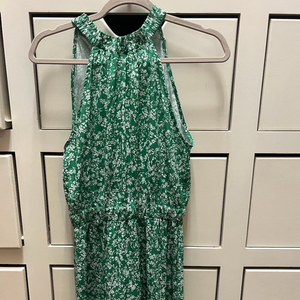 Womens Summer Dress Ruffle Romper Sun Flowy Summer Outfits